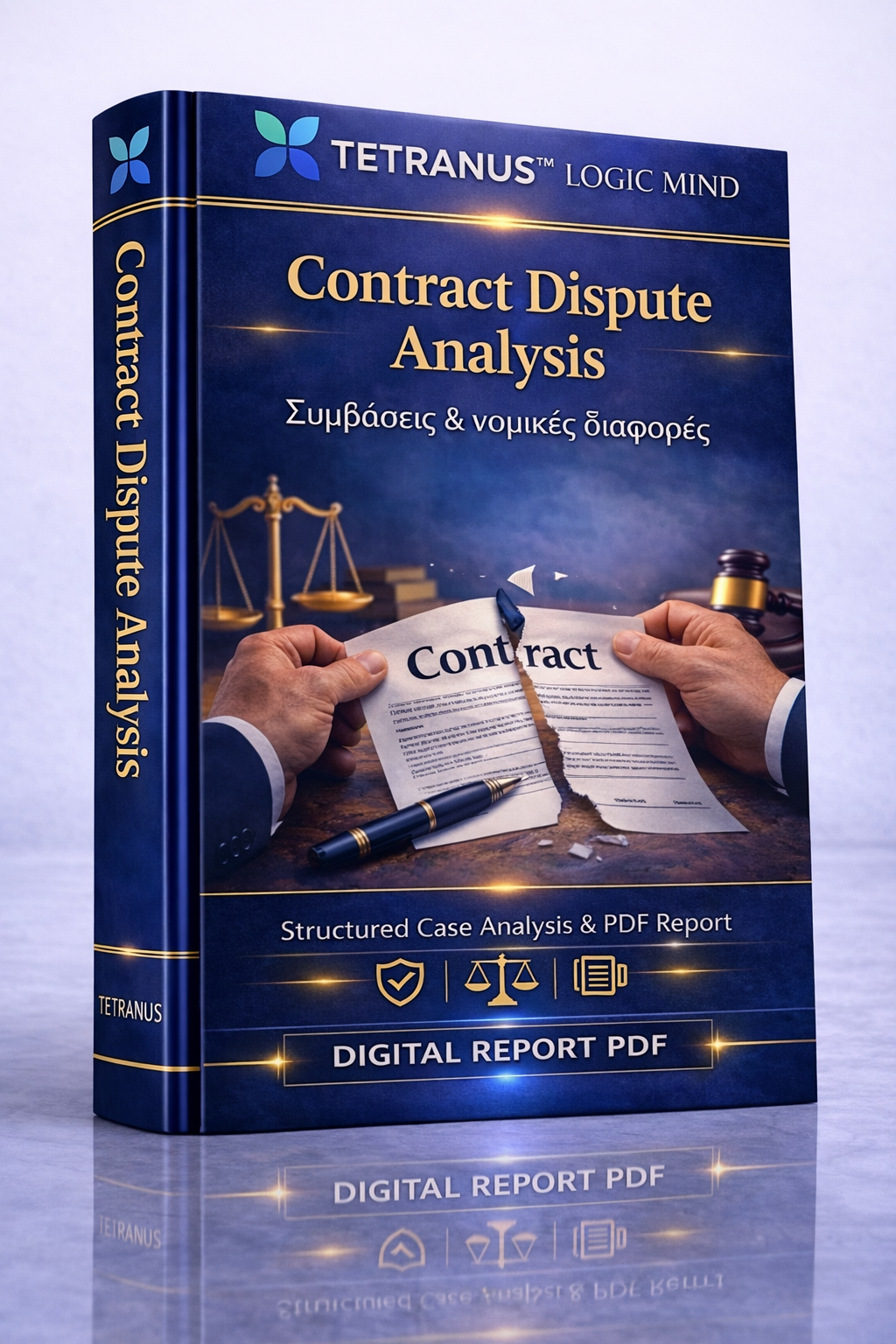Ανάλυση Συμβατικών Διαφορών βάσει της Δικής σας Περίπτωσης (Contract Dispute Analysis – PDF Report)