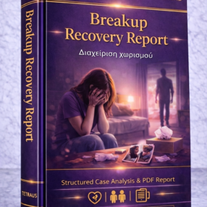 Ανάλυση Χωρισμού & Ανάκαμψης βάσει της Δικής σας Περίπτωσης (Breakup Recovery Report – PDF)