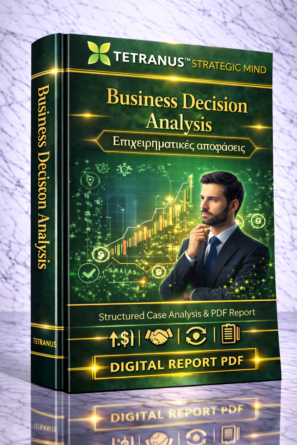 Ανάλυση Επιχειρηματικών Αποφάσεων βάσει της Δικής σας Περίπτωσης (Business Decision Analysis – PDF Report)