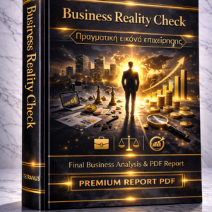 Ανάλυση Πραγματικής Κατάστασης Επιχείρησης βάσει της Δικής σας Περίπτωσης (Business Reality Check – Premium PDF)