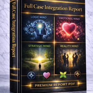 Ολοκληρωμένη Ανάλυση Περίπτωσης βάσει της Δικής σας Κατάστασης (Full Case Integration Report – Premium PDF)