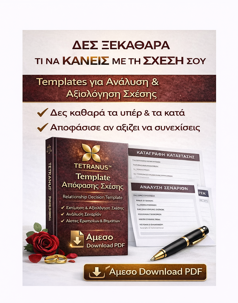 Template Απόφασης Σχέσης (PDF Οδηγός)